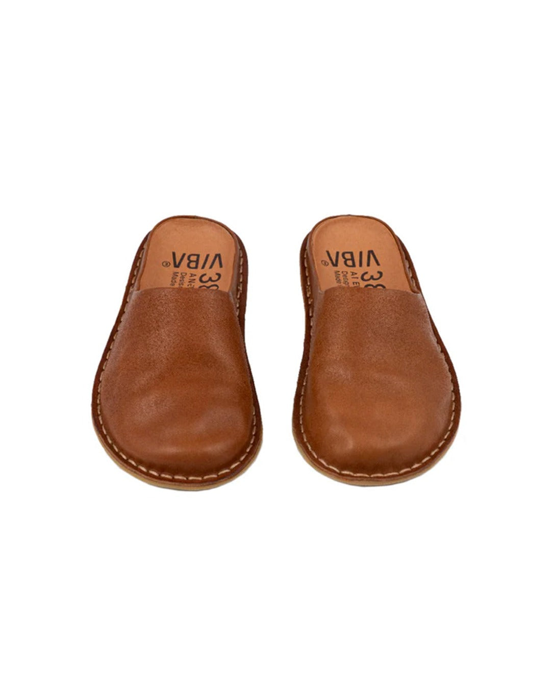Vibae - Sabot Roma - Marron Cognac
