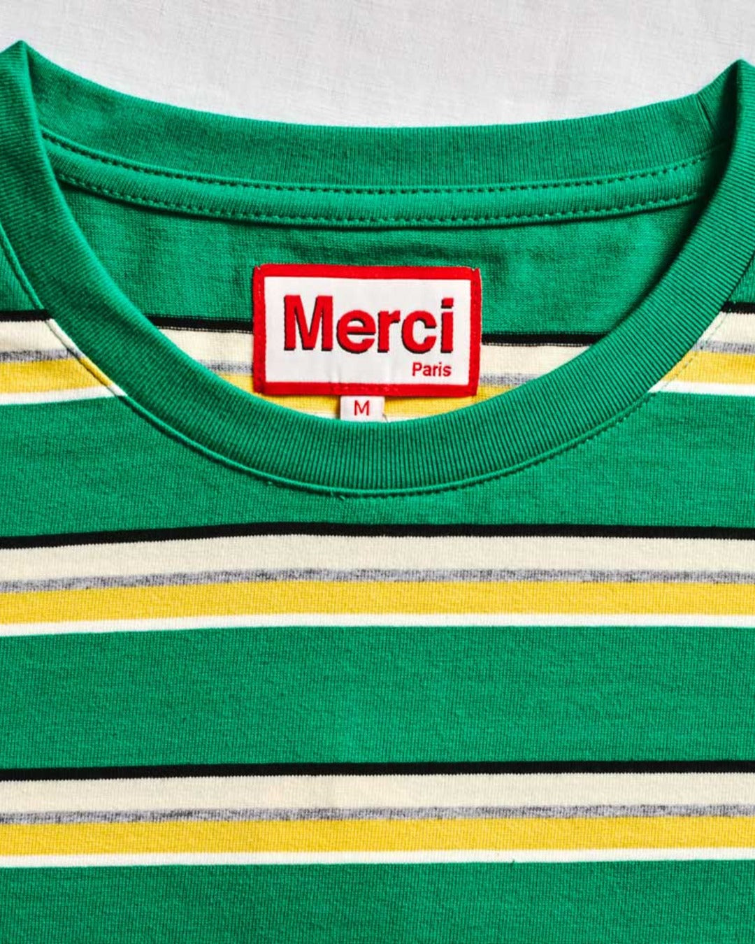 Merci - Lola Stripes T-Shirt - Green