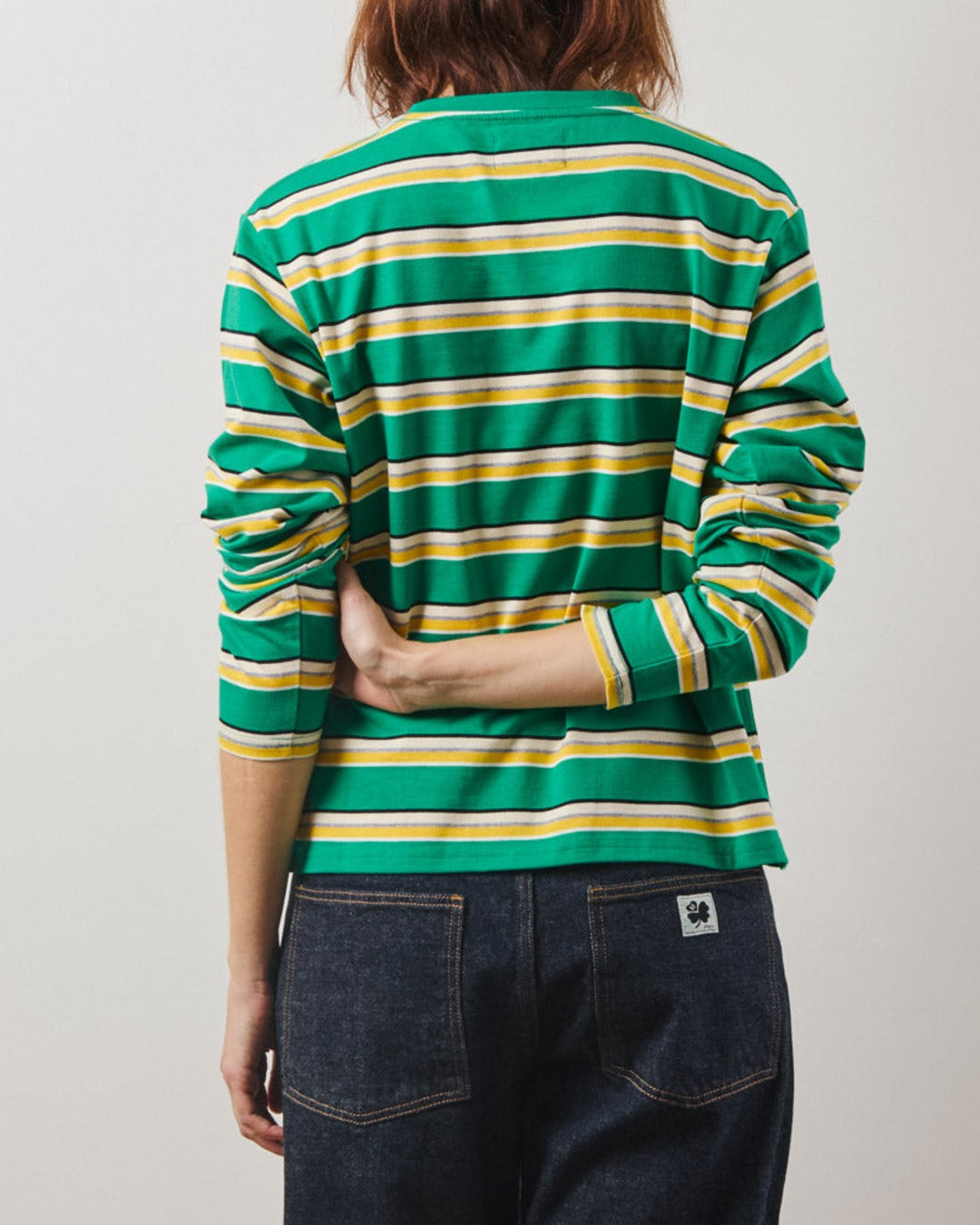 Merci - T-Shirt Nora Stripes - Vert