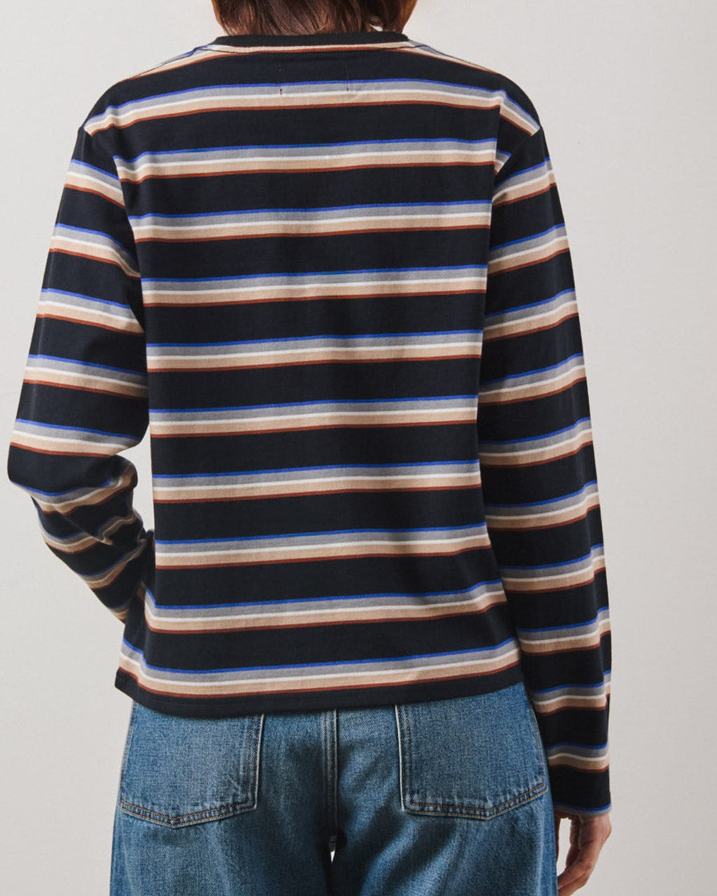 Merci - T-Shirt Nora Stripes - Noir