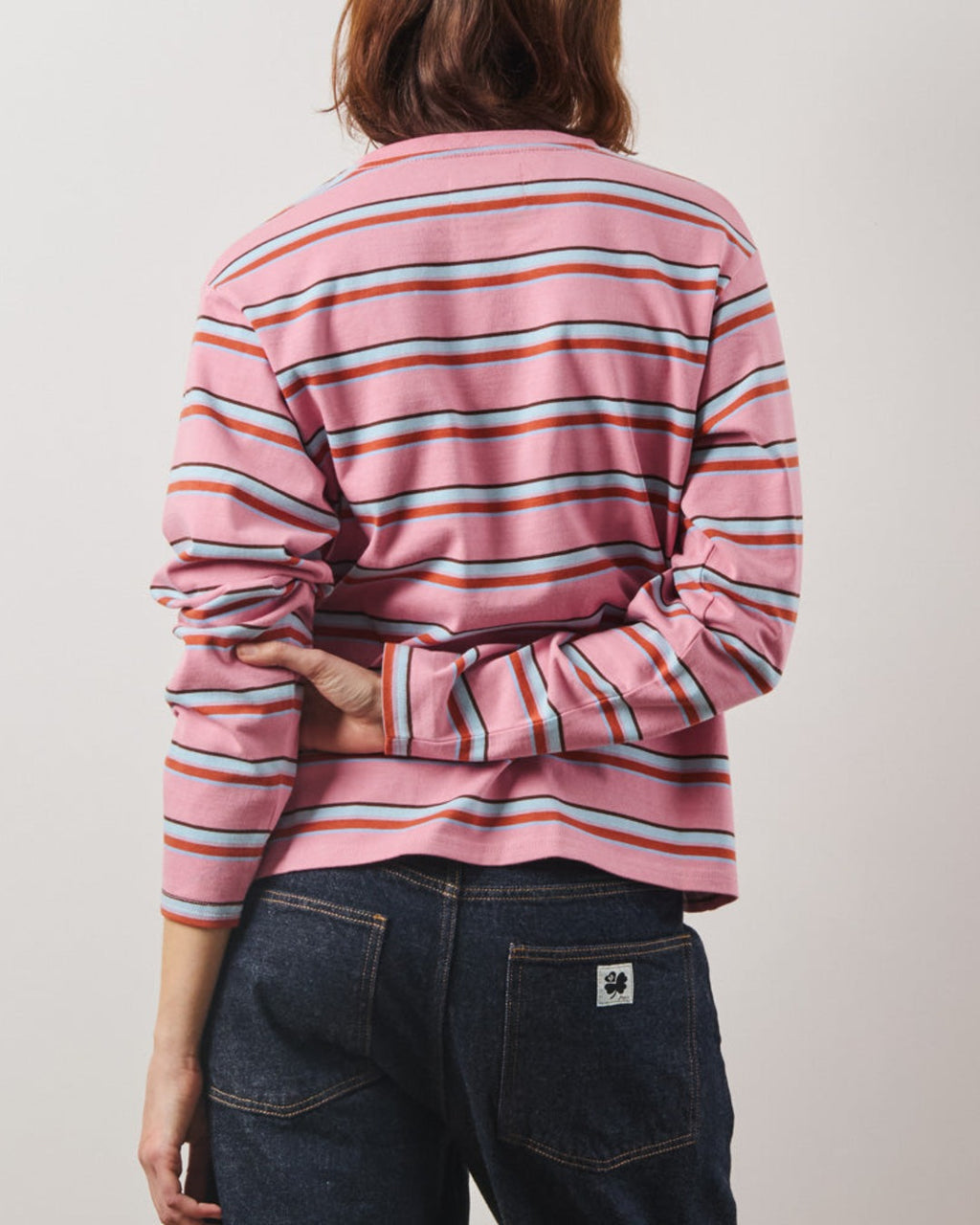 Merci - Nora Stripes T-Shirt - Pink