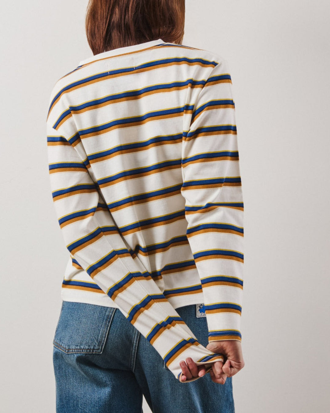 Merci - T-Shirt Nora Stripes - Crème