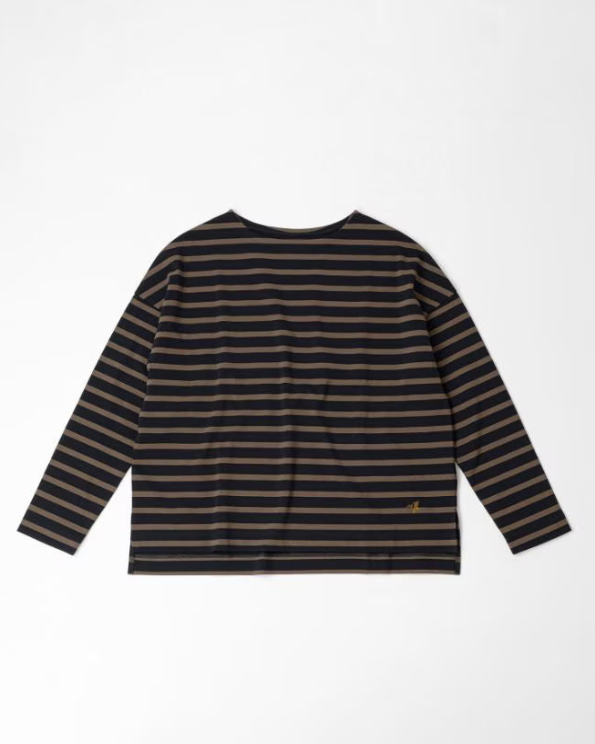 BASCO - Samantha T-Shirt - Brown Mix