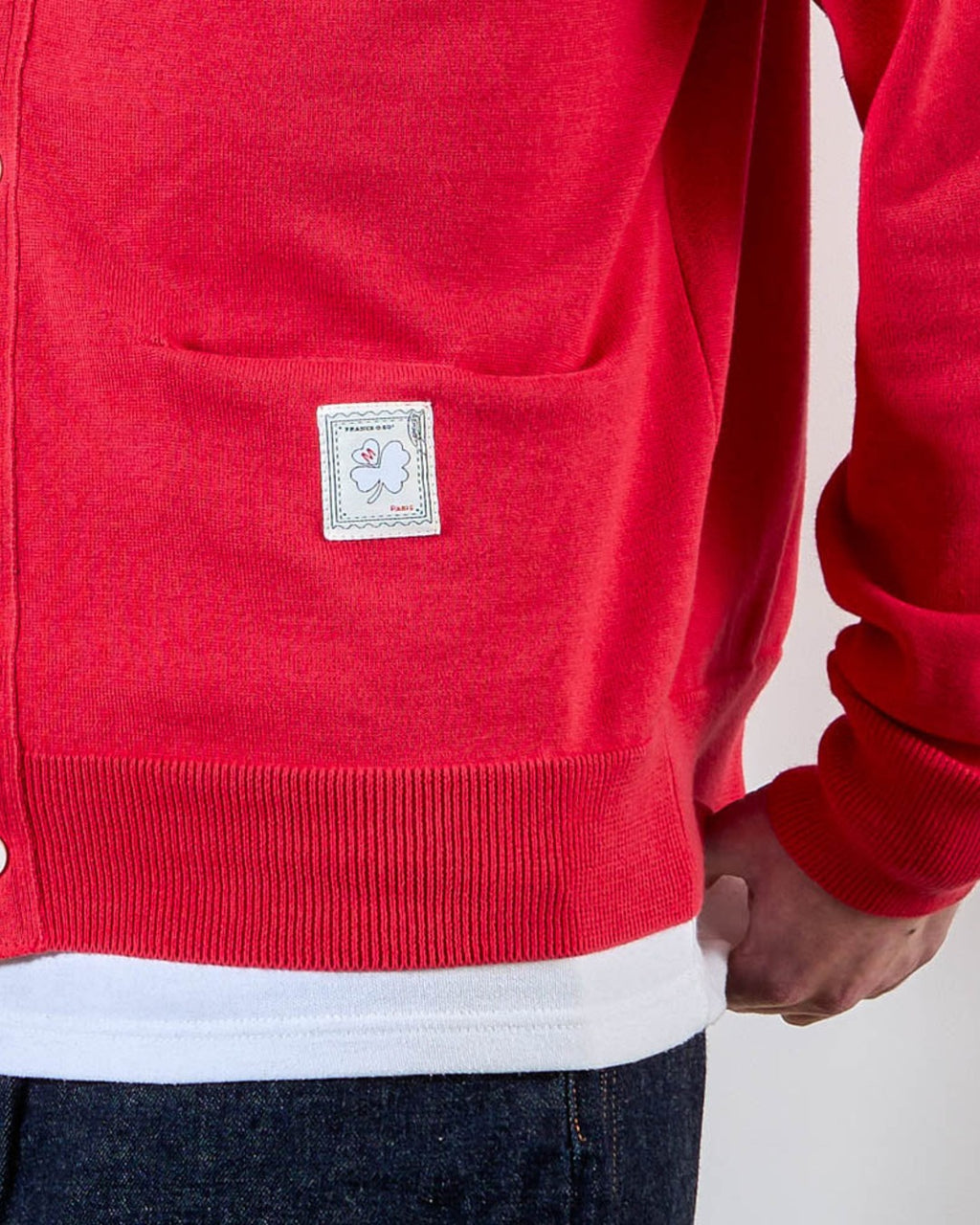 Merci - Maximilien Cardigan - Red
