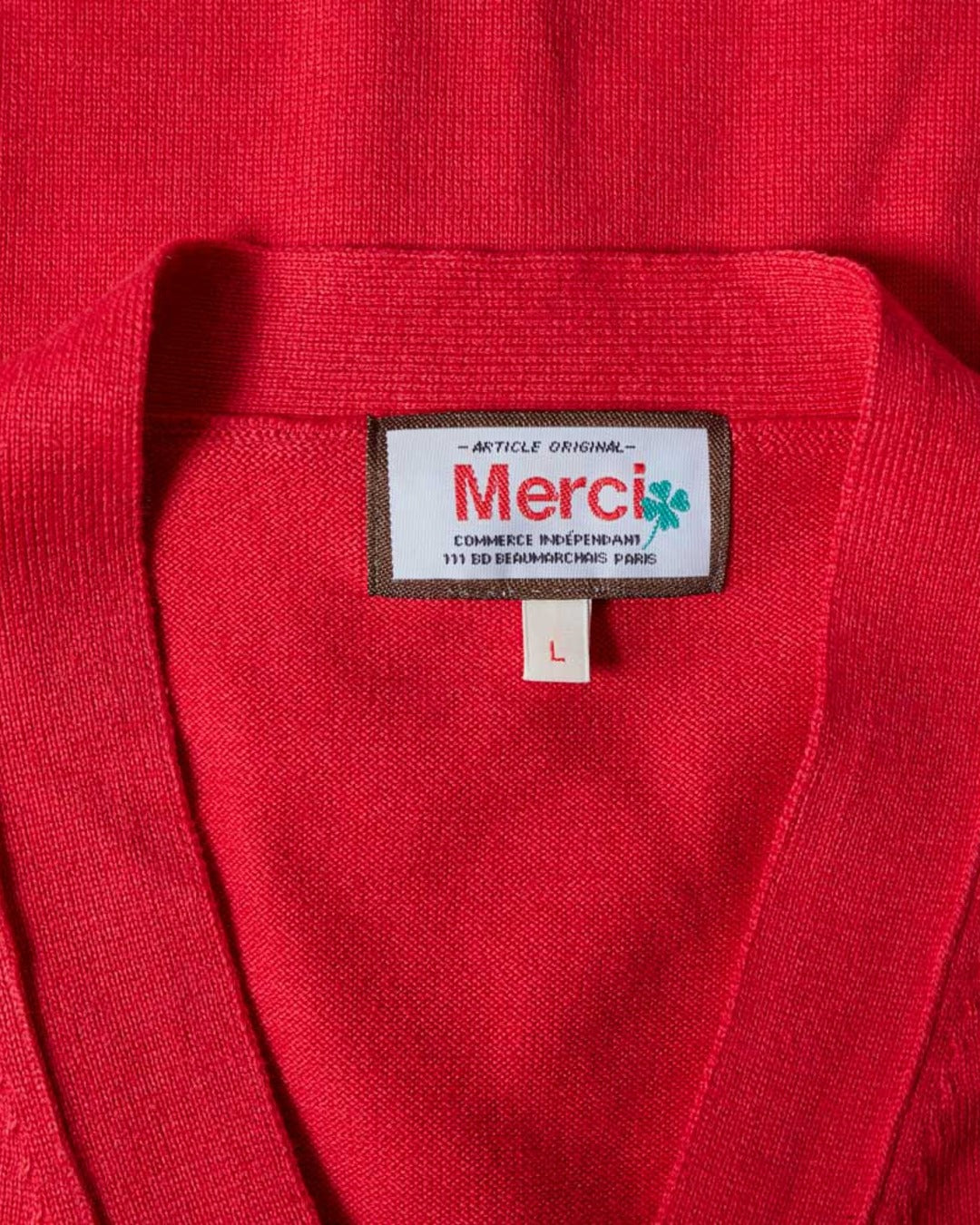 Merci - Maximilien Cardigan - Red