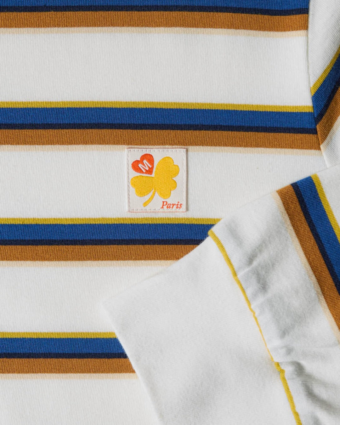 Merci - Caden Stripes Polo - Beige