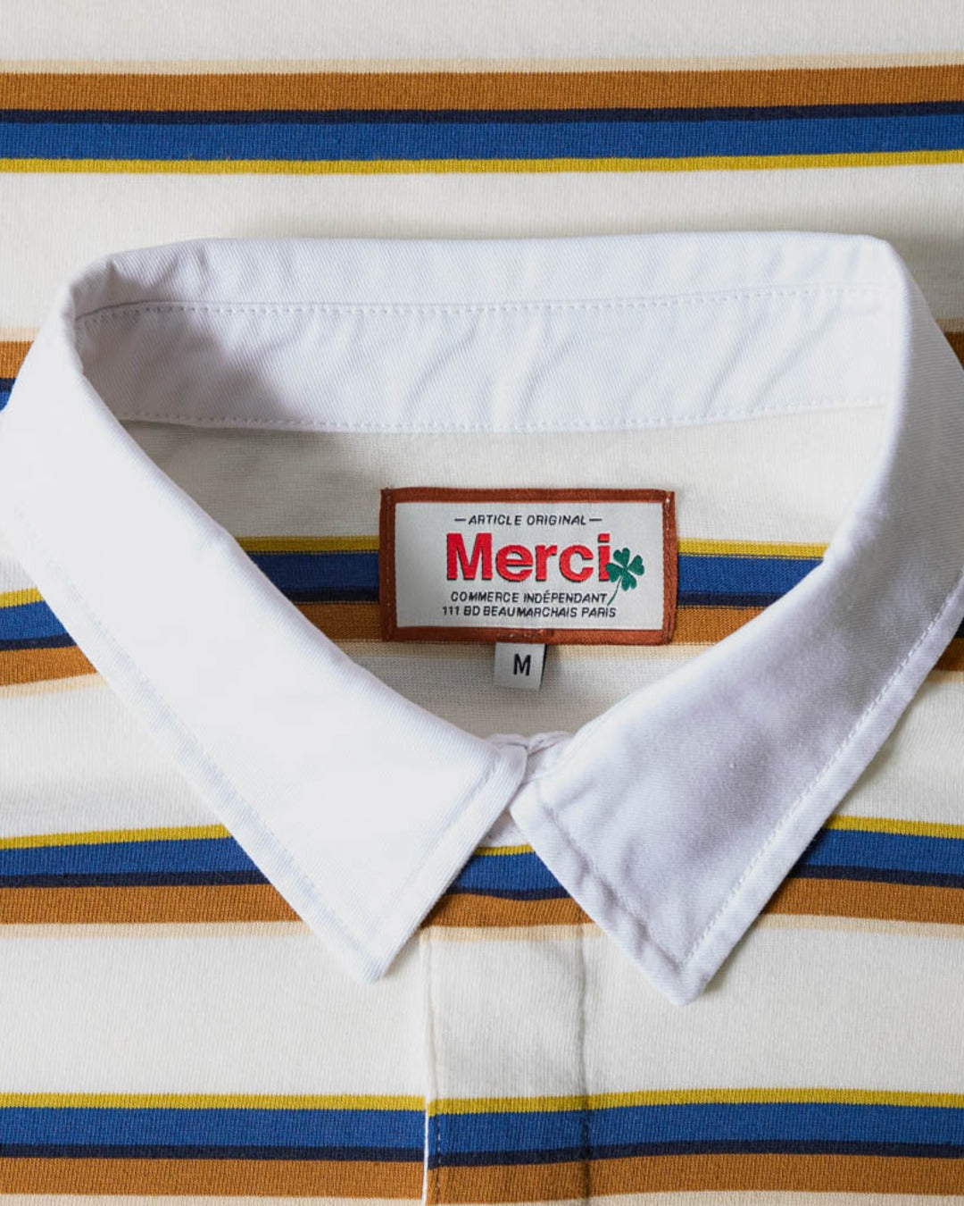 Merci - Polo Caden Stripes - Beige