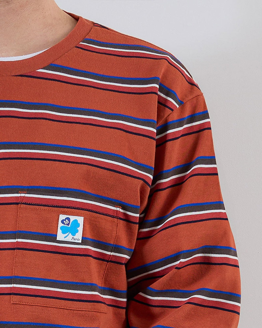 Merci - Vadim Stripes LS T-shirt - Hearth