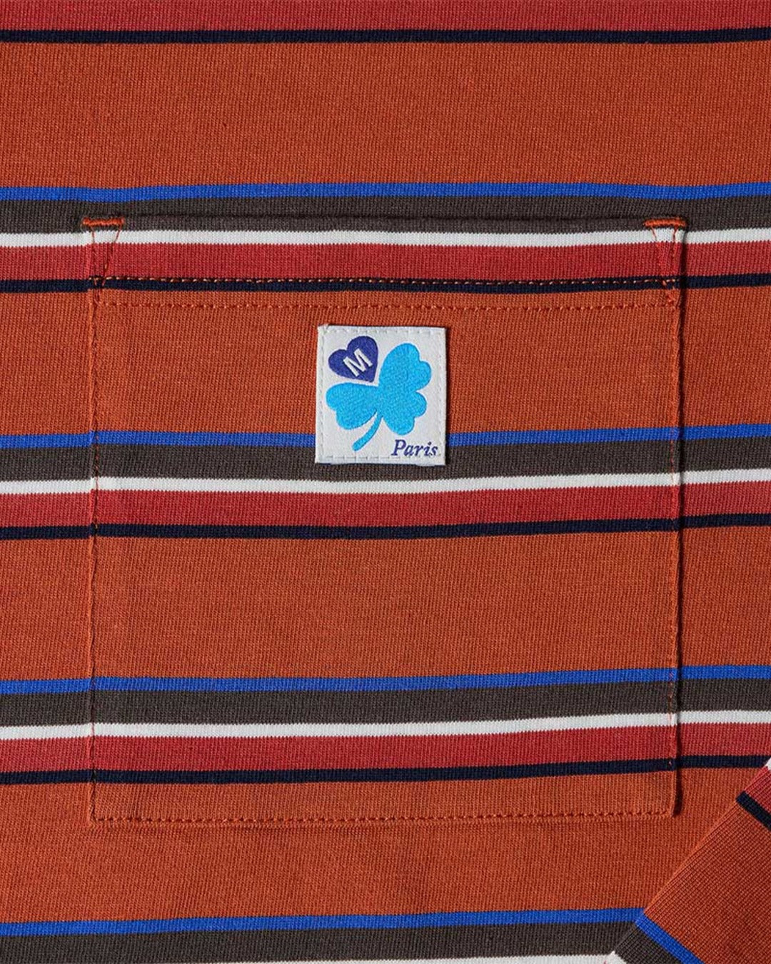 Merci - T-shirt Vadim Stripes LS - Hearth