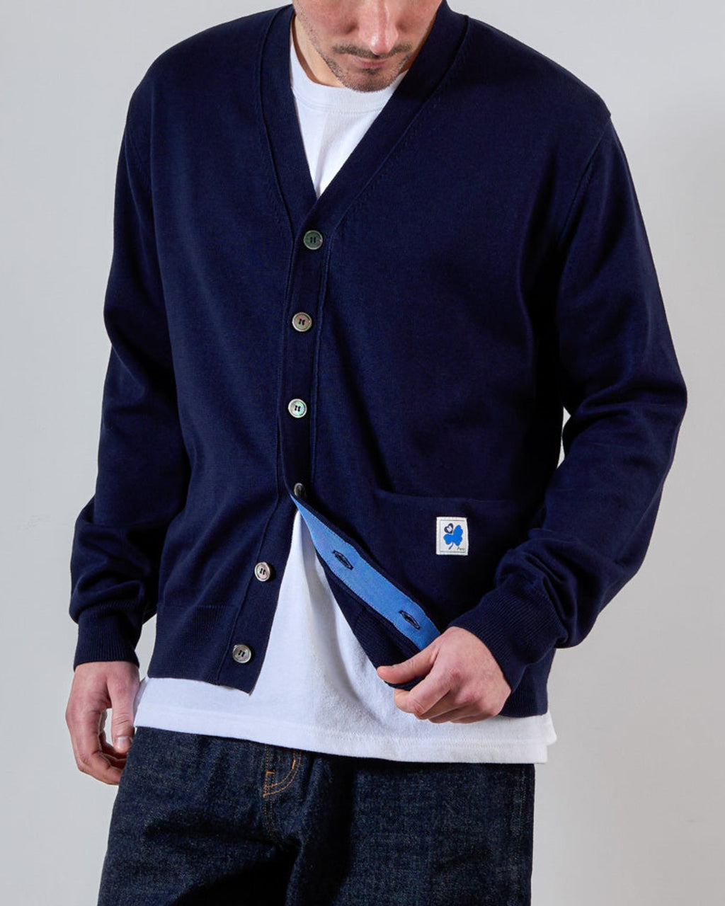 Merci - Maximilien Cardigan - Navy