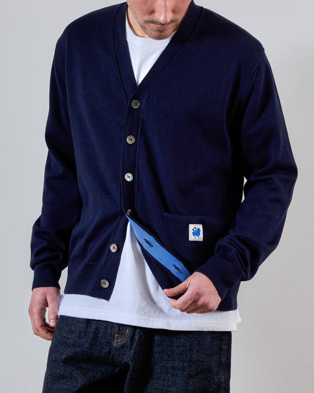 Merci - Maximilien Cardigan - Navy