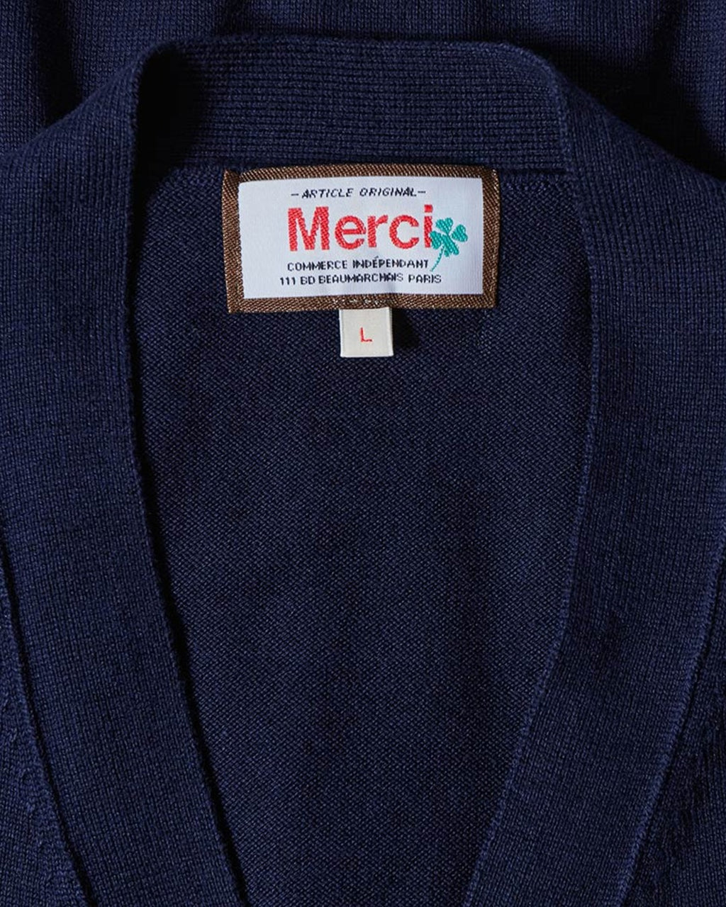 Merci - Maximilien Cardigan - Navy