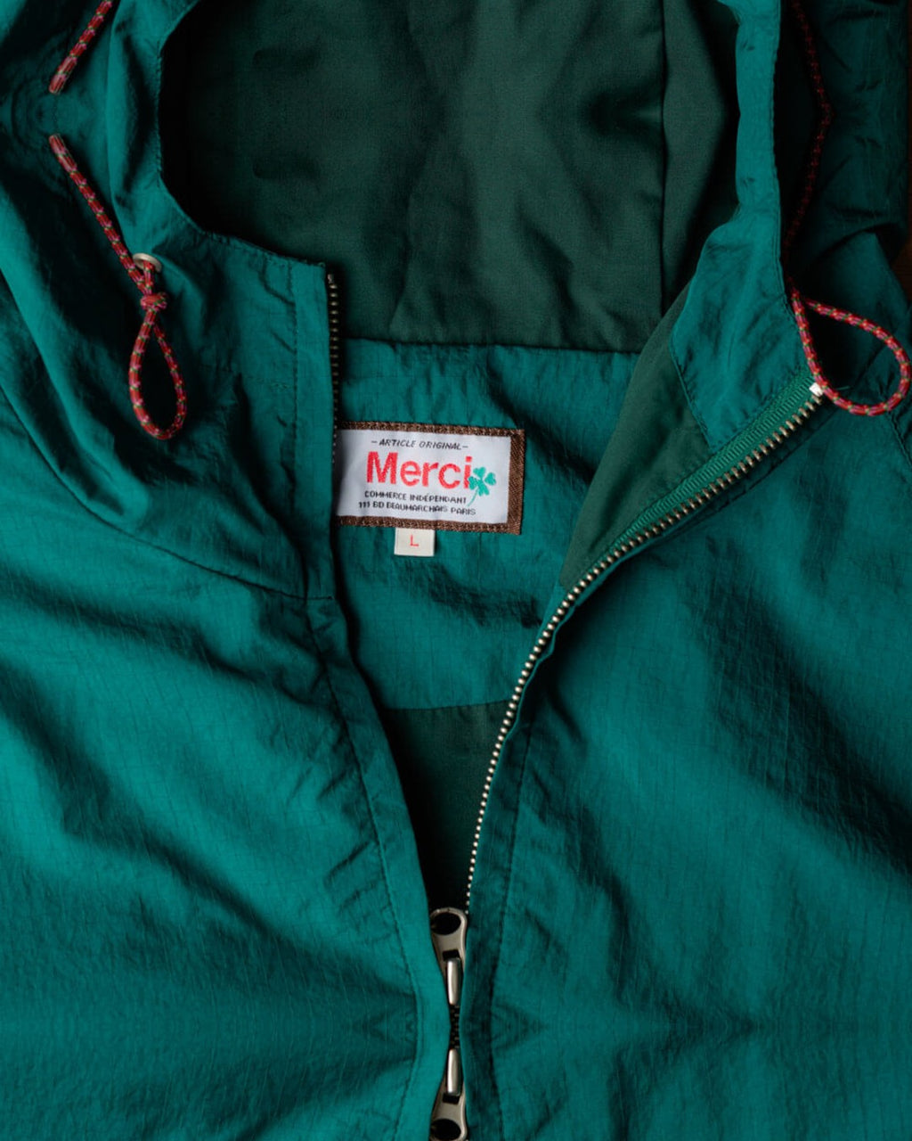 Merci - Veste Imperméable Danny - Vert Forêt