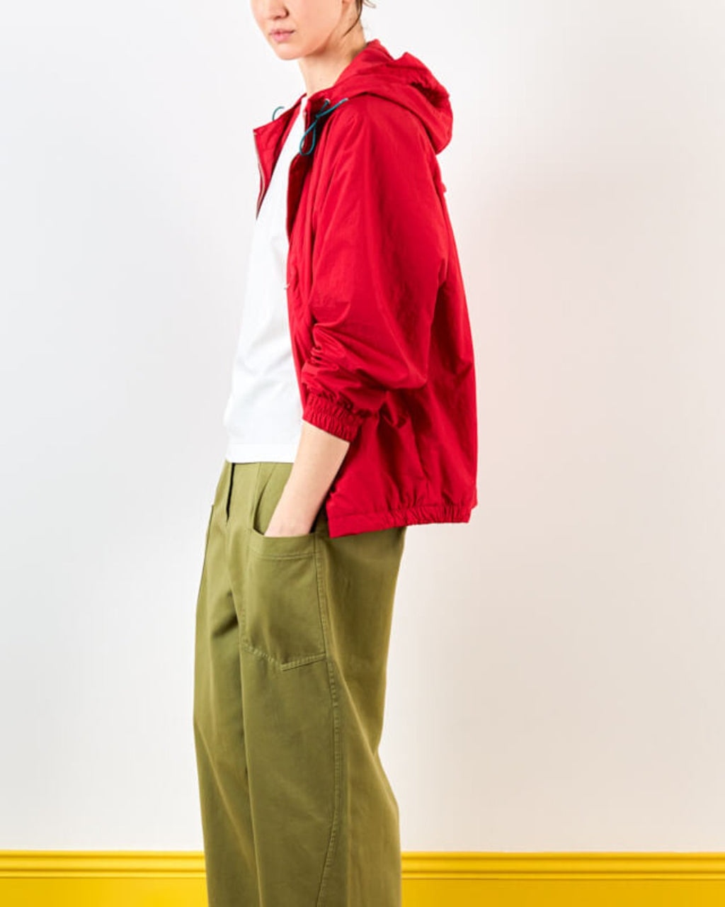 Merci - Veste Imperméable Danny - Rouge