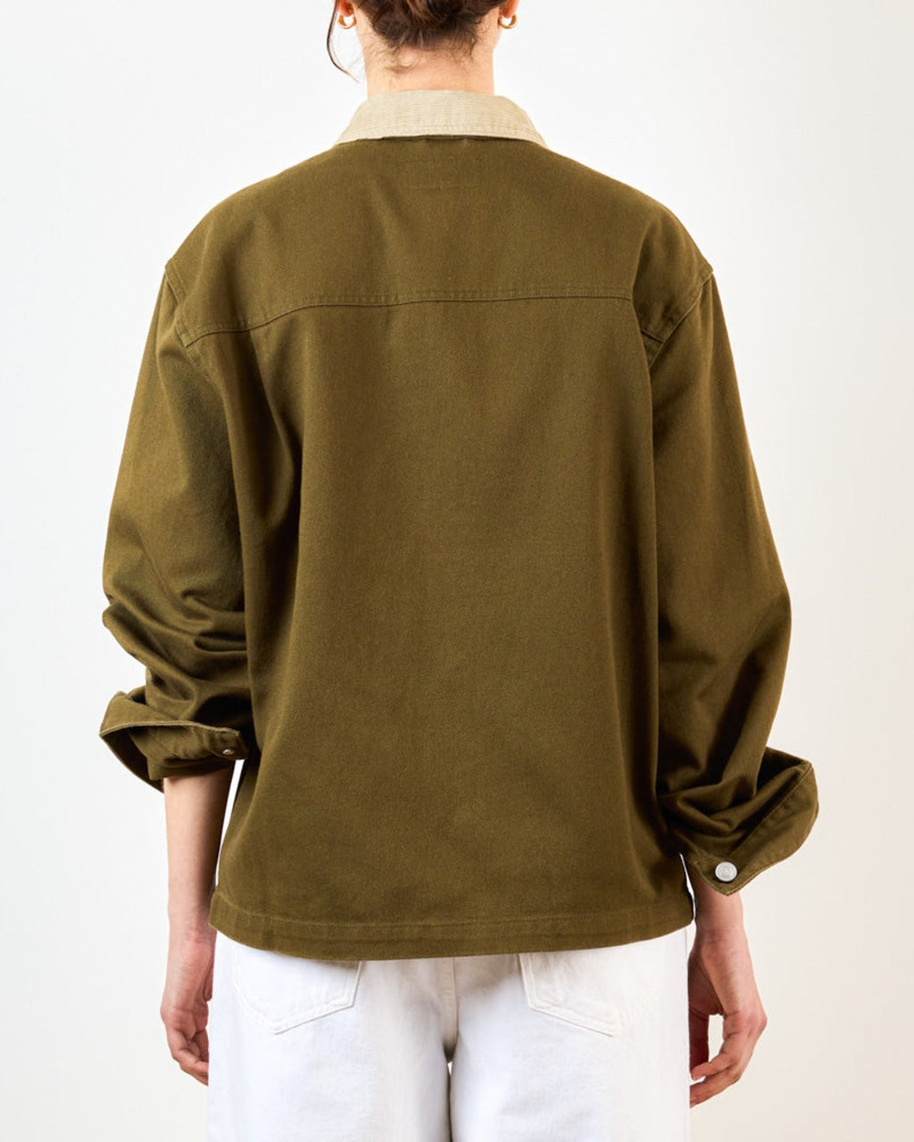 Merci - Veste Marvin - Olive & Crème