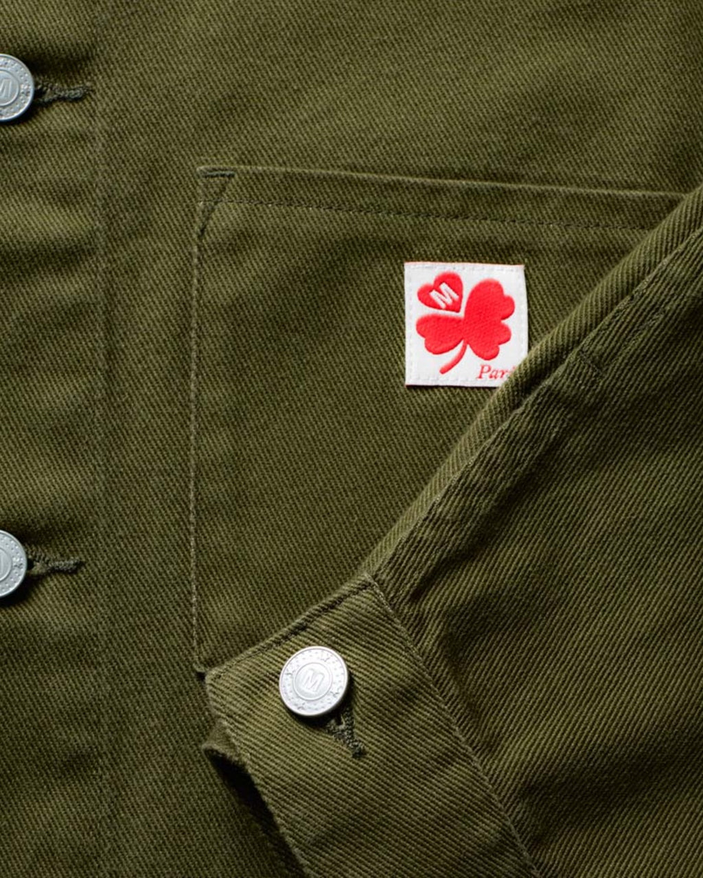 Merci - Veste Marvin - Olive & Crème