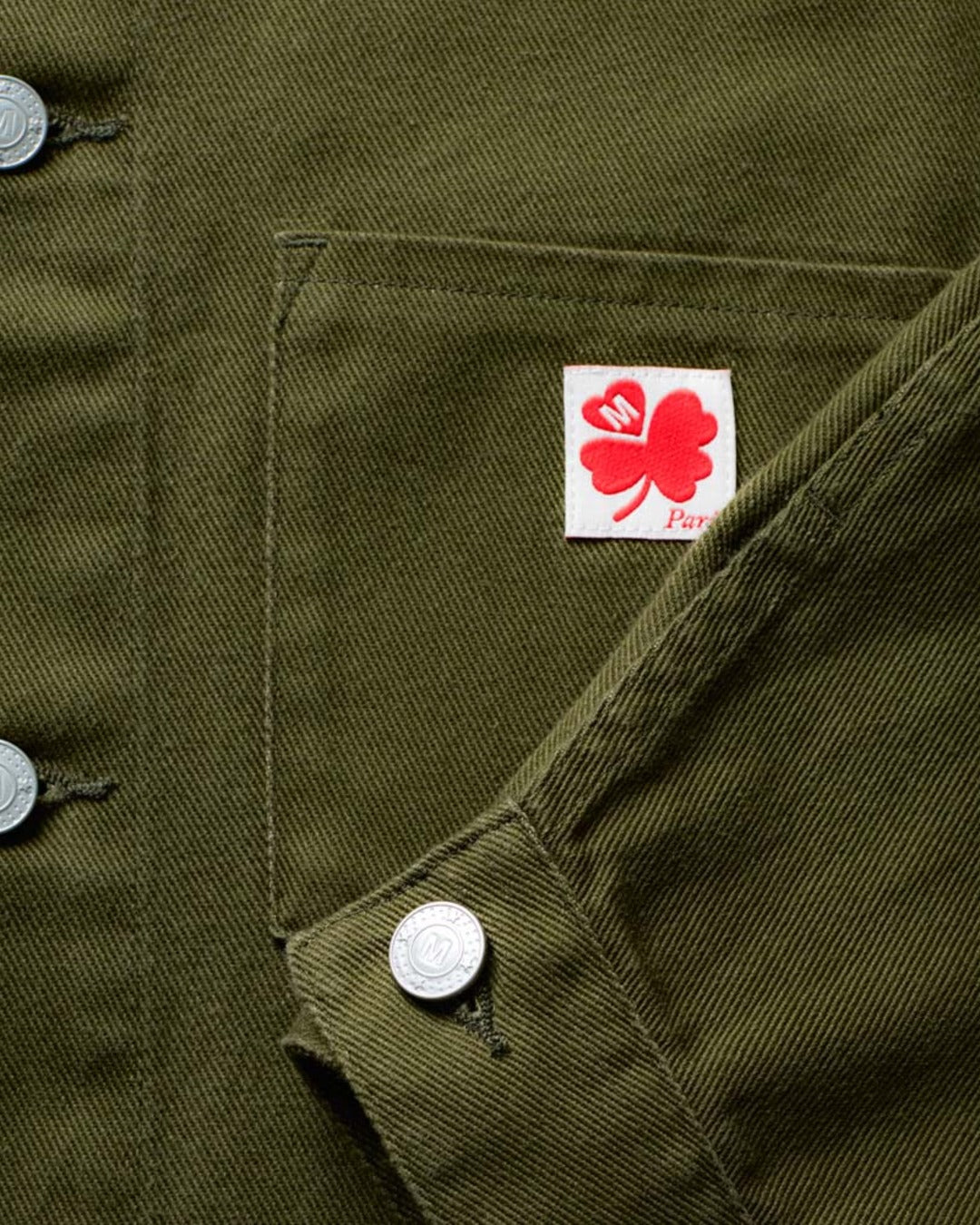 Merci - Veste Marvin - Olive & Crème