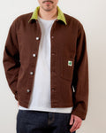 Merci - Marvin Jacket - Brown & Lime