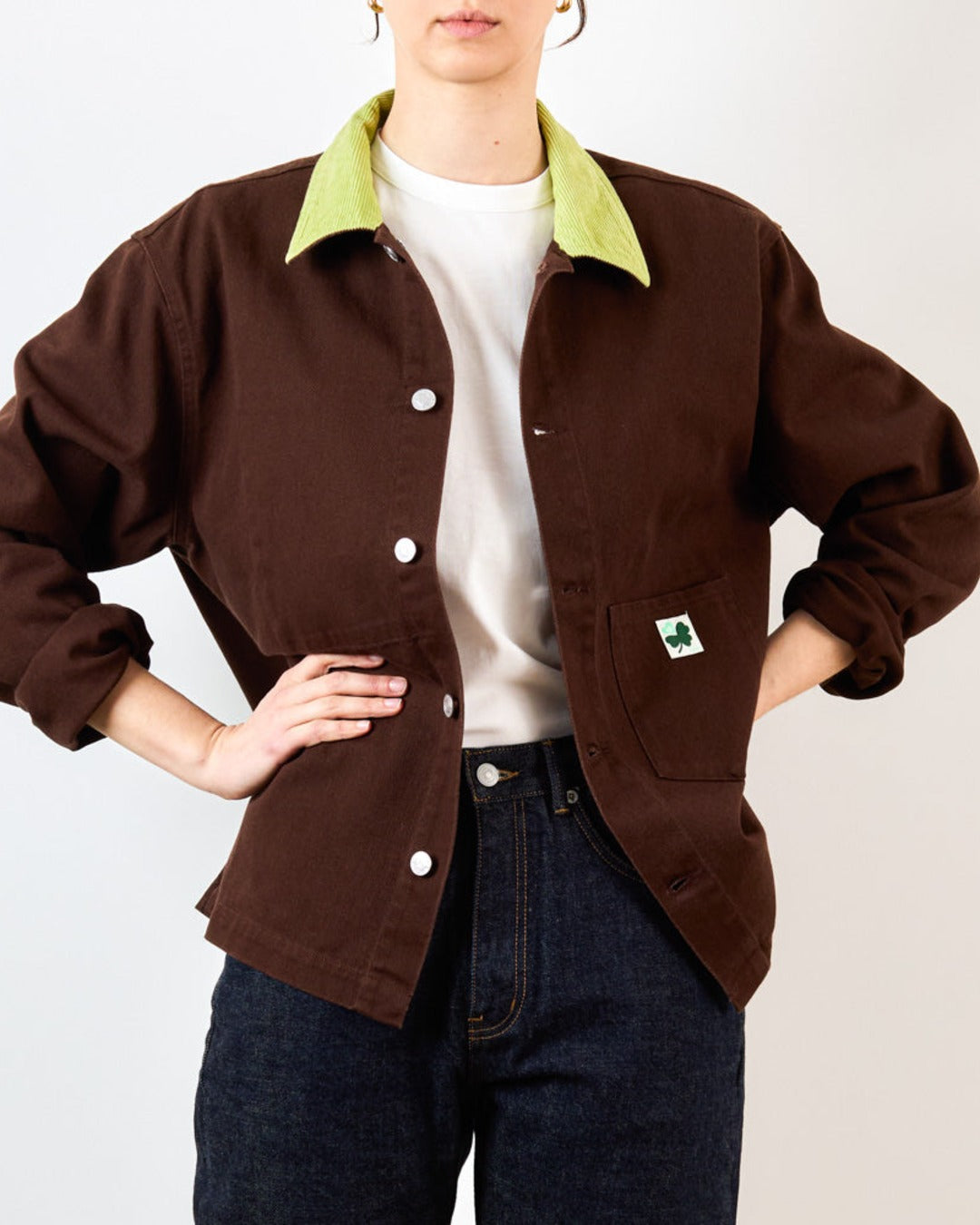 Merci - Marvin Jacket - Brown & Lime