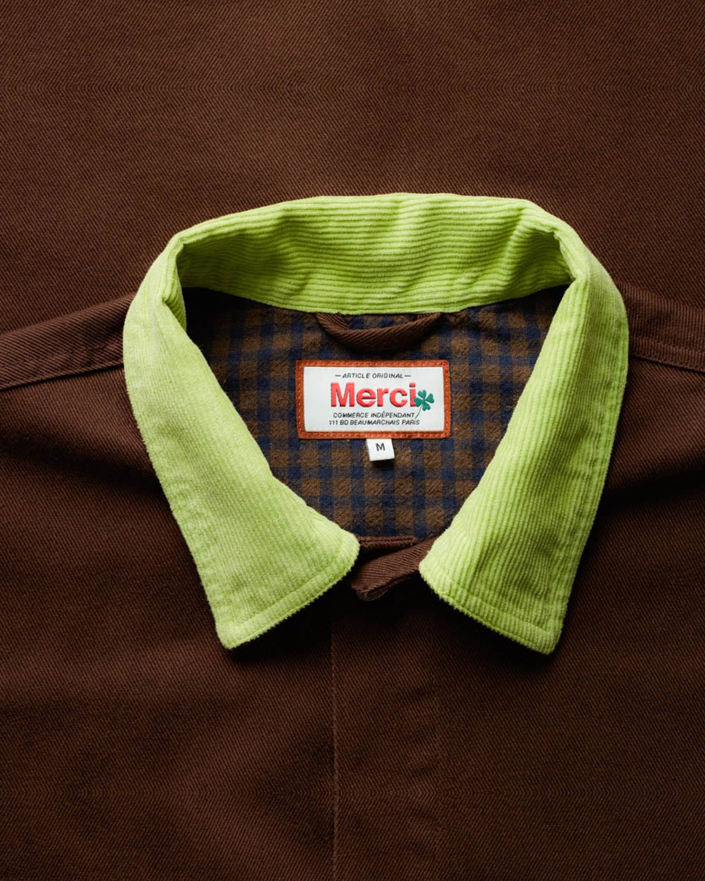 Merci - Marvin Jacket - Brown & Lime