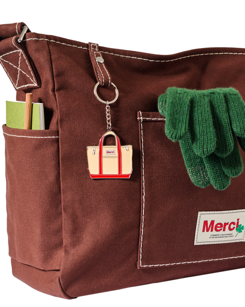 Merci - Besace Candide - Marron