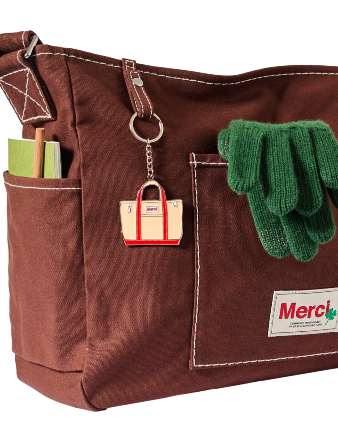 Merci - Besace Candide - Marron