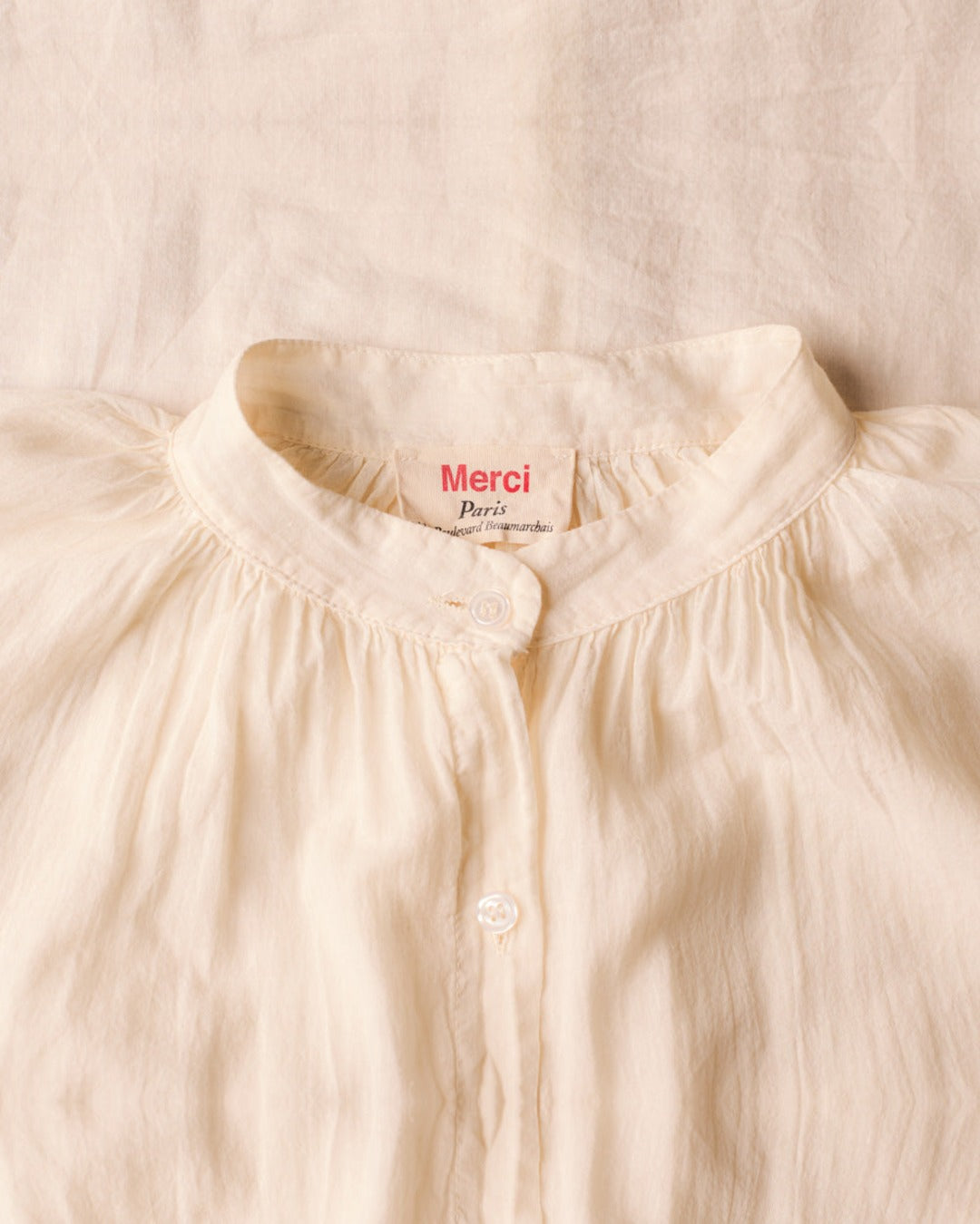 Merci - Chemise Victoria - Blanc Burro
