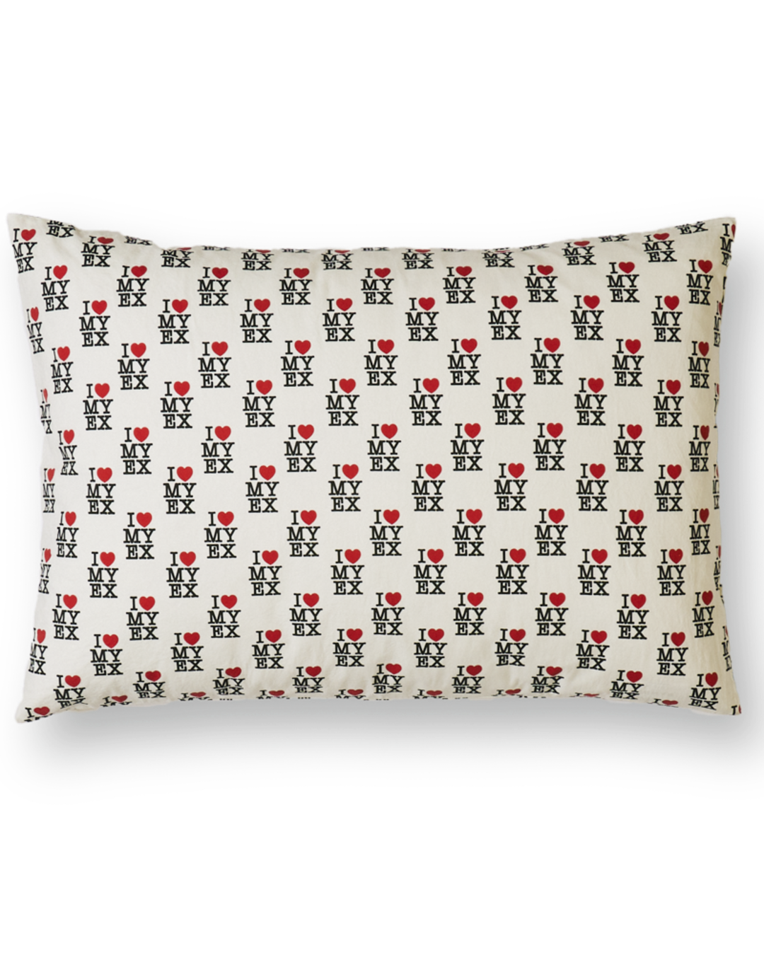 Merci x Carne Bollente - Cotton percale pillowcases - I Love My Ex
