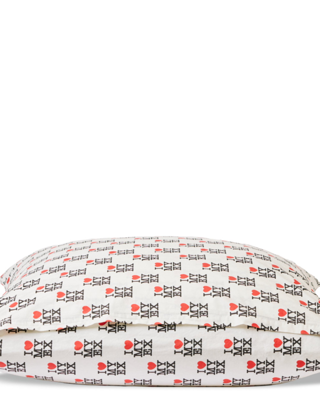 Merci x Carne Bollente - Cotton percale pillowcases - I Love My Ex