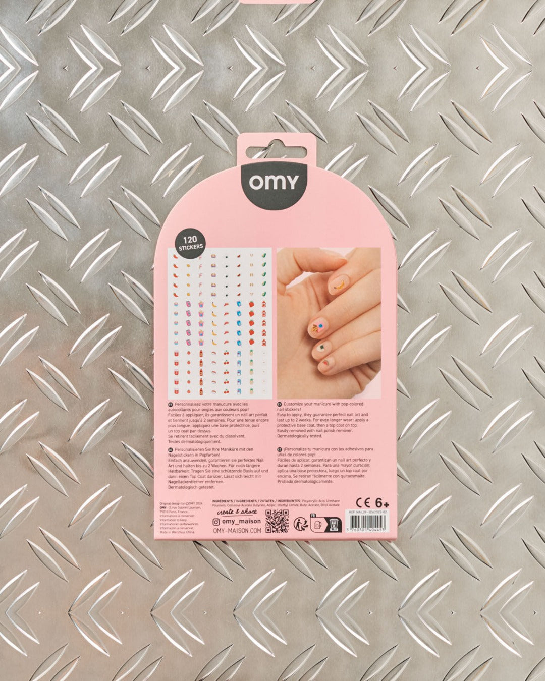 Omy - Gommettes Pour Les Ongles Yummy