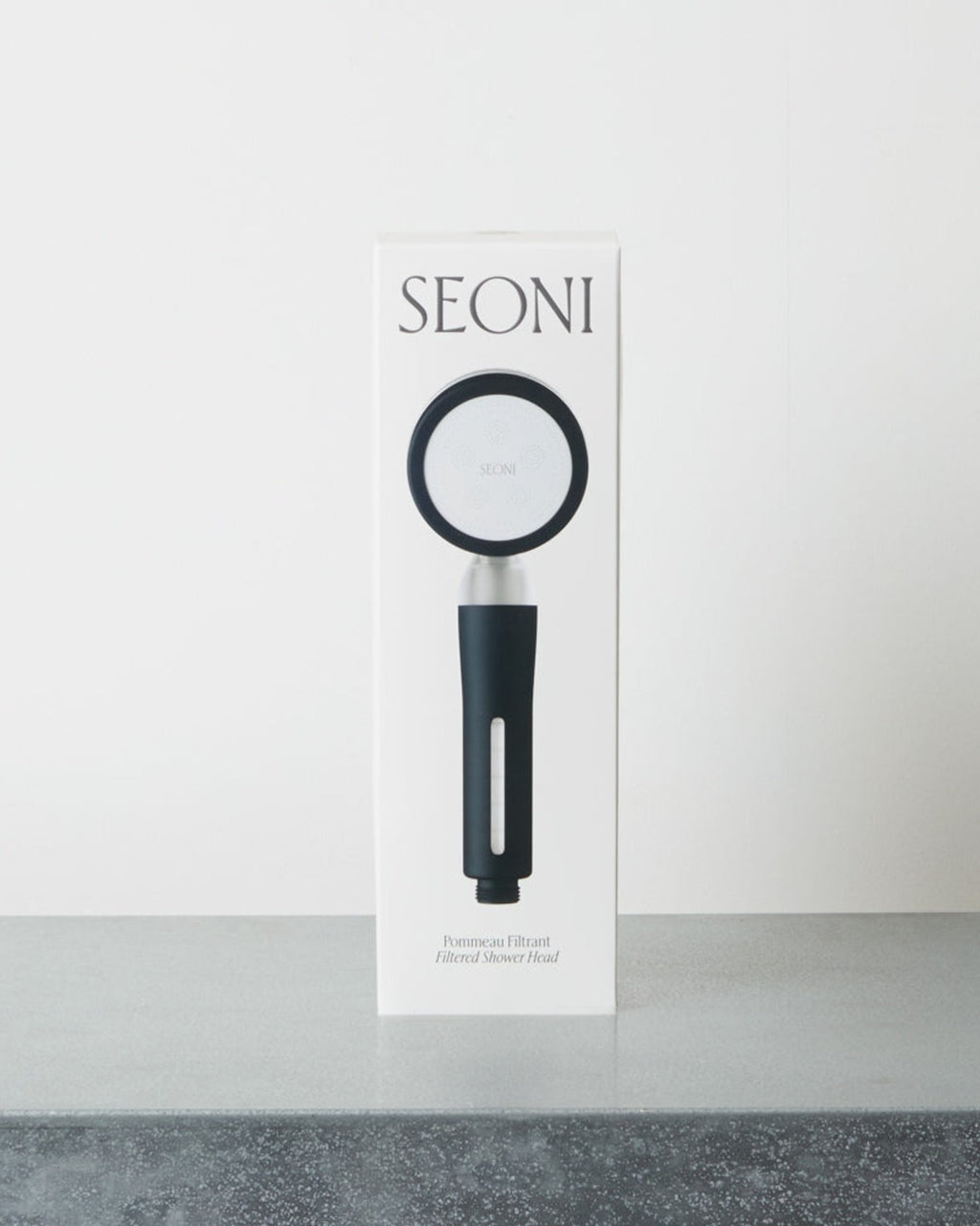Seoni - Filtering showerhead - Black