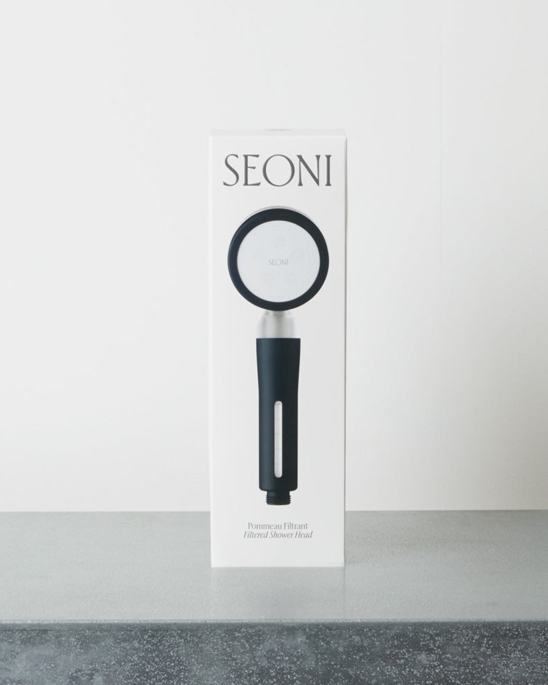 Seoni - Filtering showerhead - Black