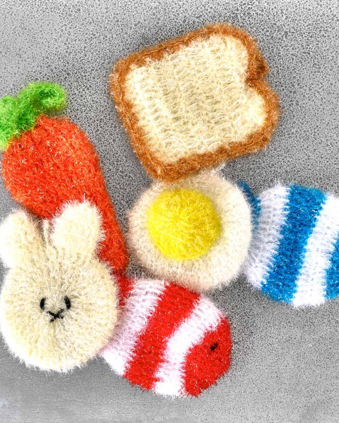 Fish sponge - Red