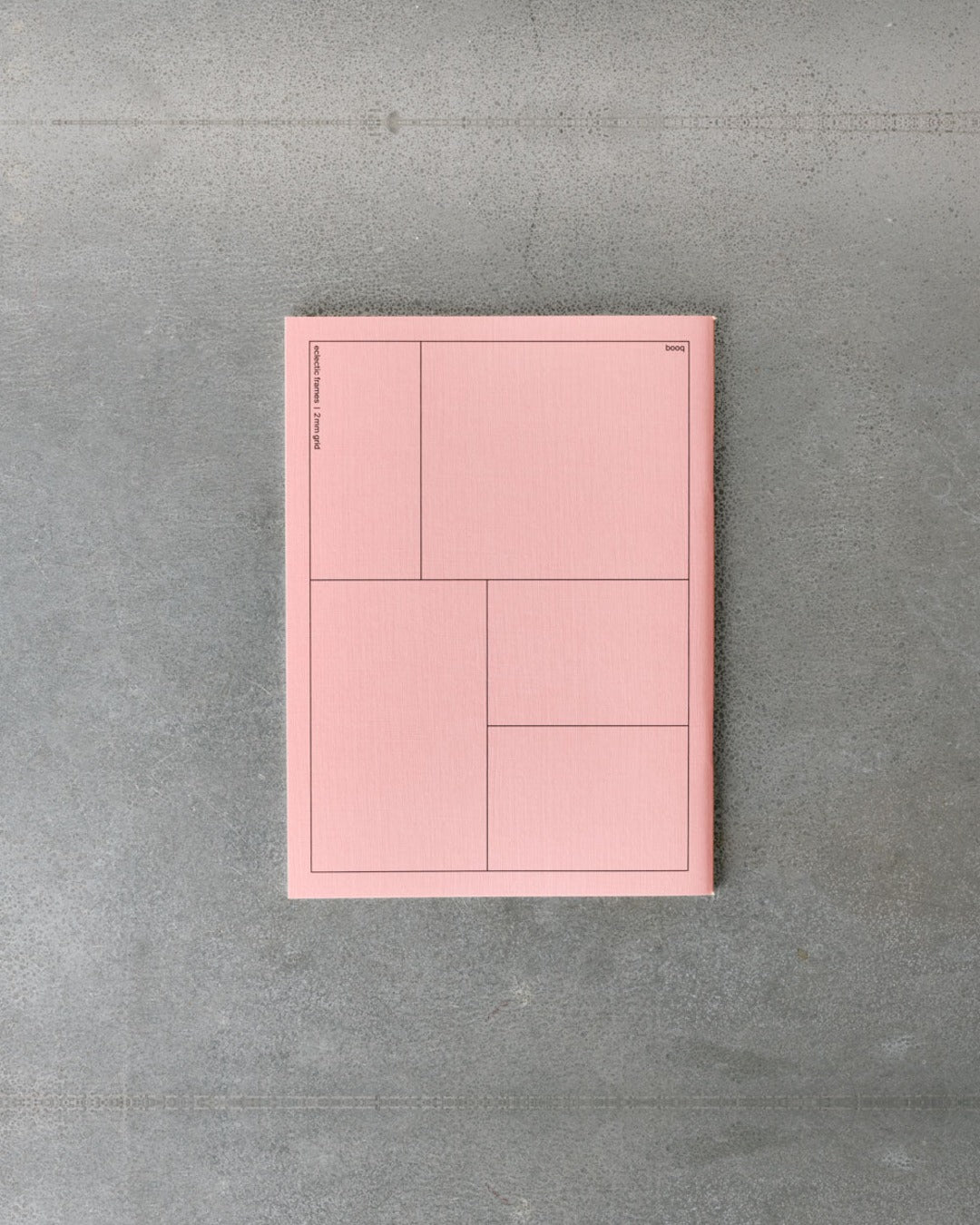 Edition Julie Joliat - Carnet Booq - Rose & Jaune