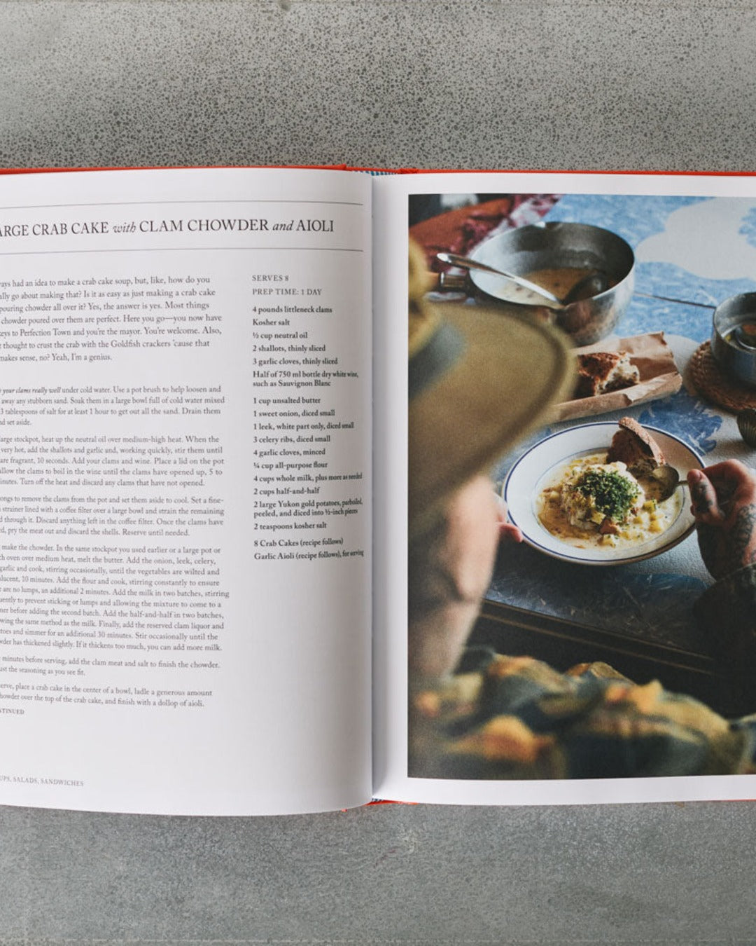 Livre - Soups Salads Sandwiches