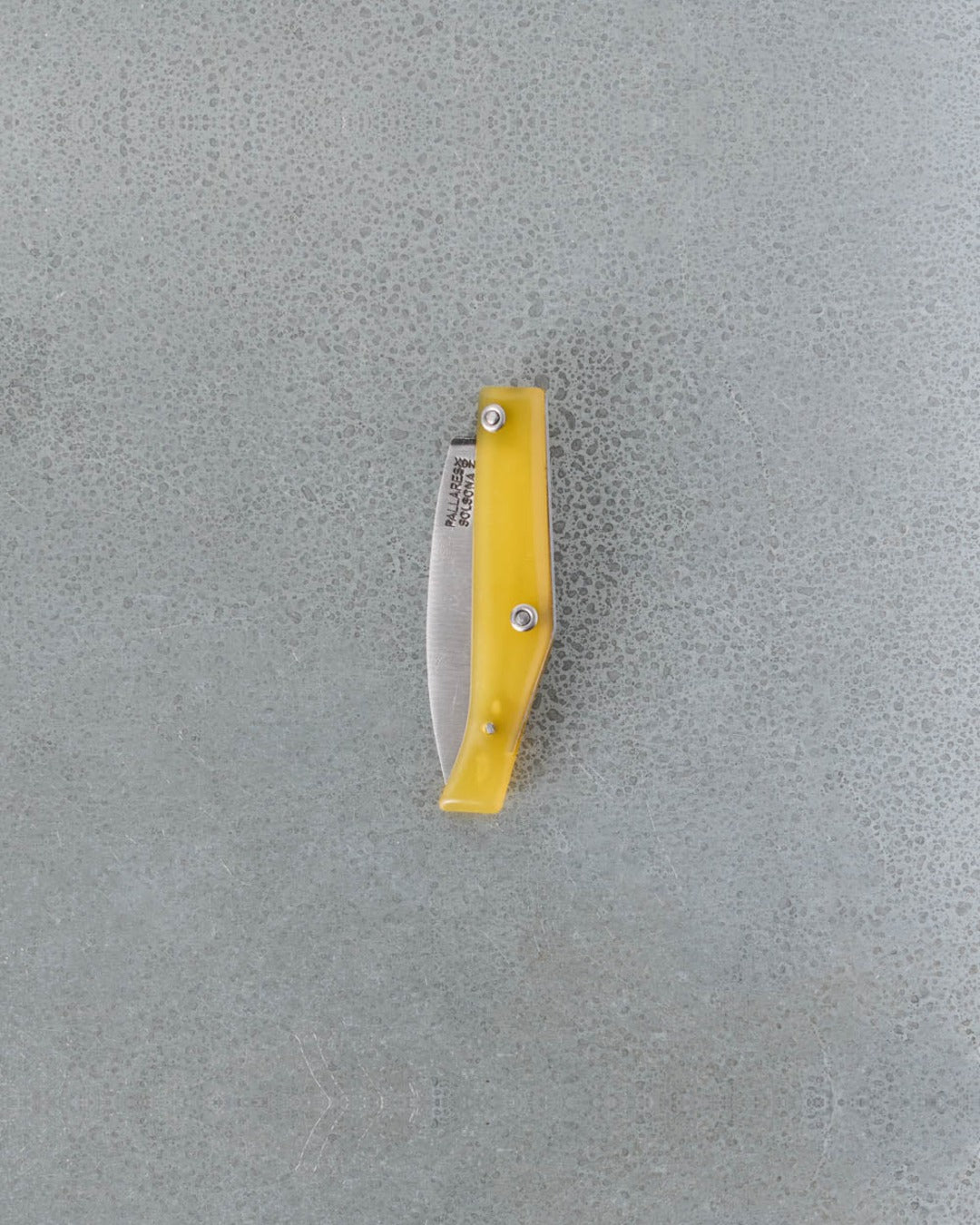 Pallares Solsona - Couteau Commun En Inox - Jaune