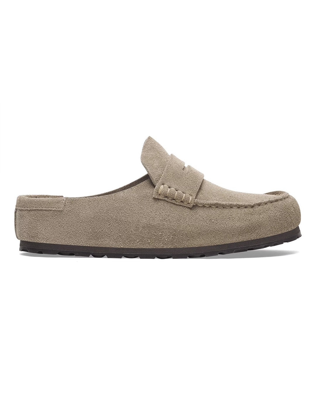 Birkenstock - Naples Suede Loafers - Taupe