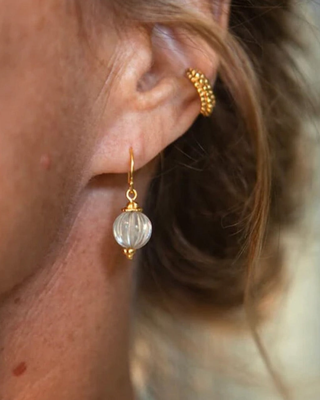 Alix D Reynis - Boucles D'Oreilles Lucrèce - Vermeil