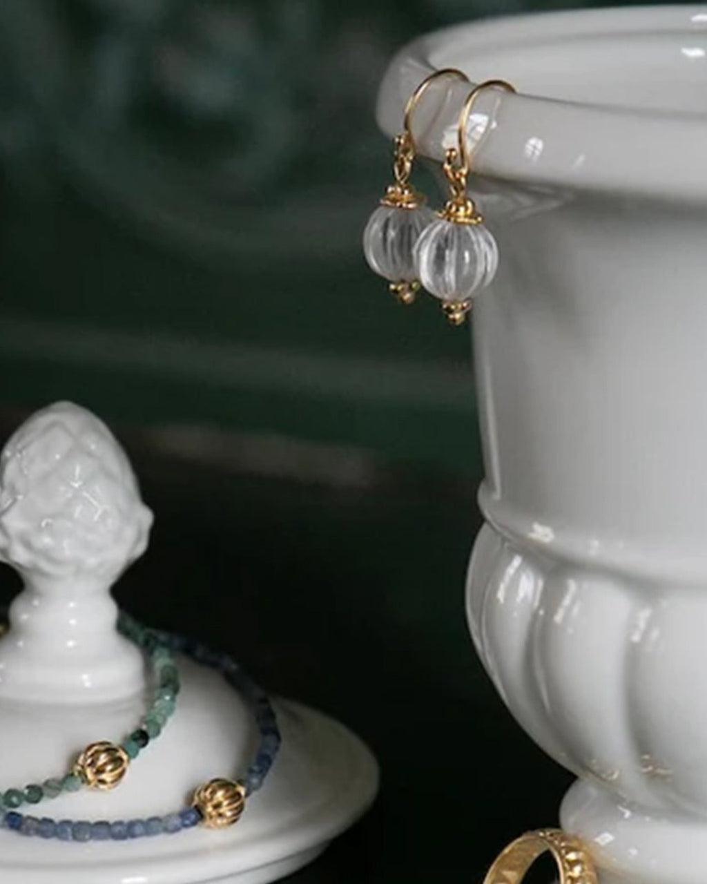 Alix D Reynis - Boucles D'Oreilles Lucrèce - Vermeil