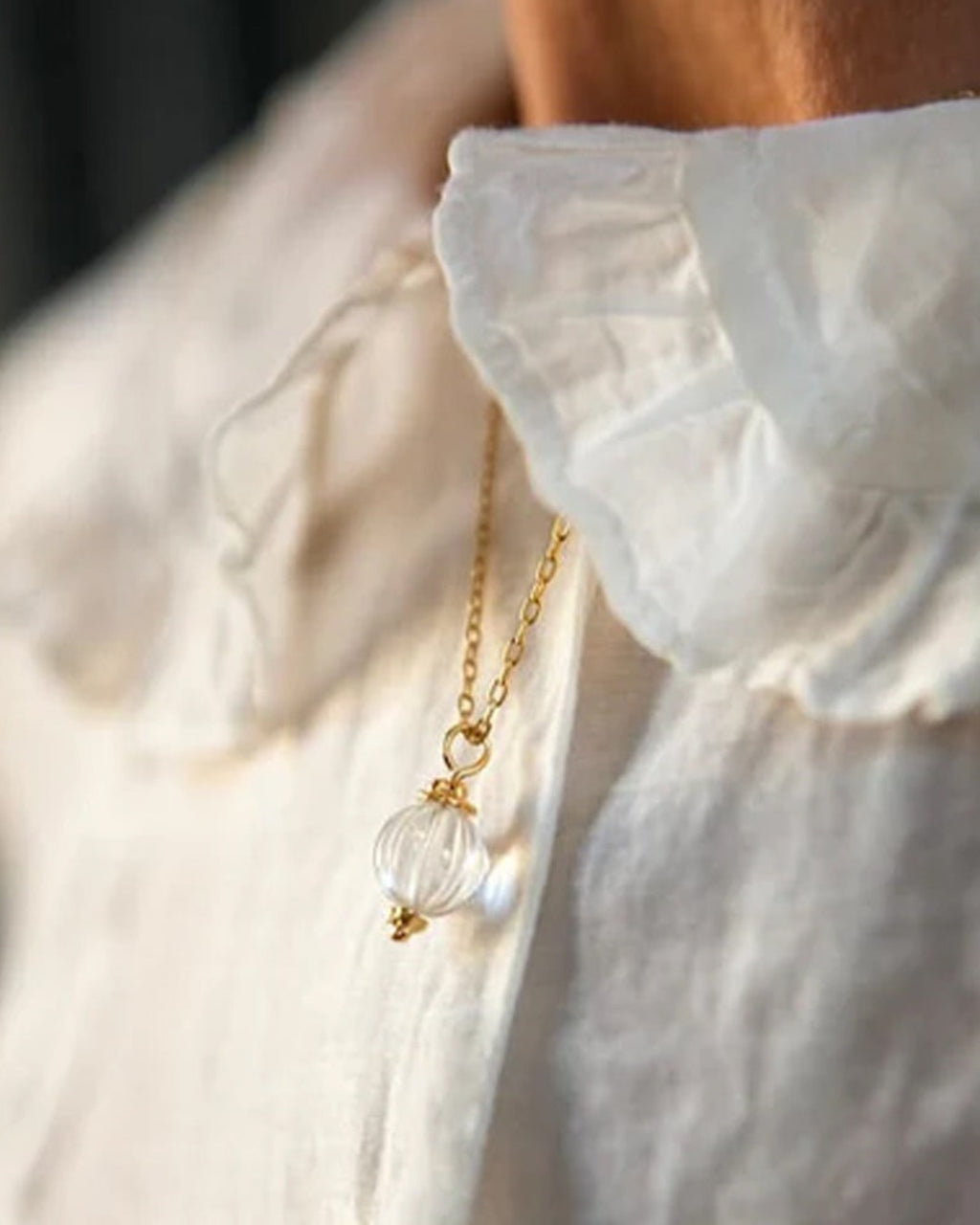 Alix D Reynis - Lucrèce necklace - Vermeil
