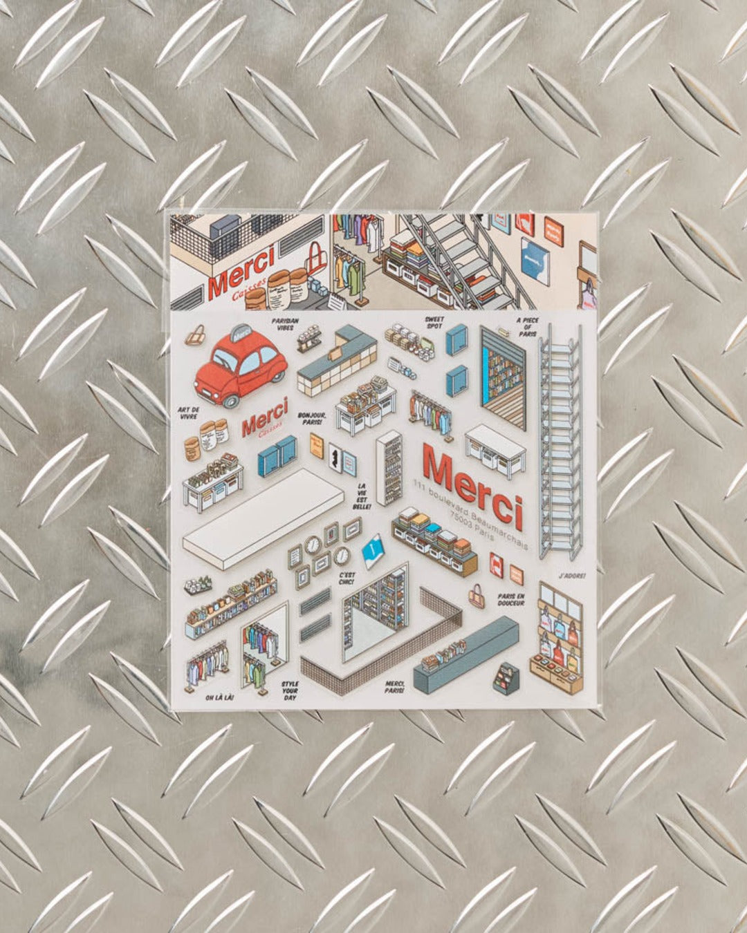 Merci - Kit Stickers