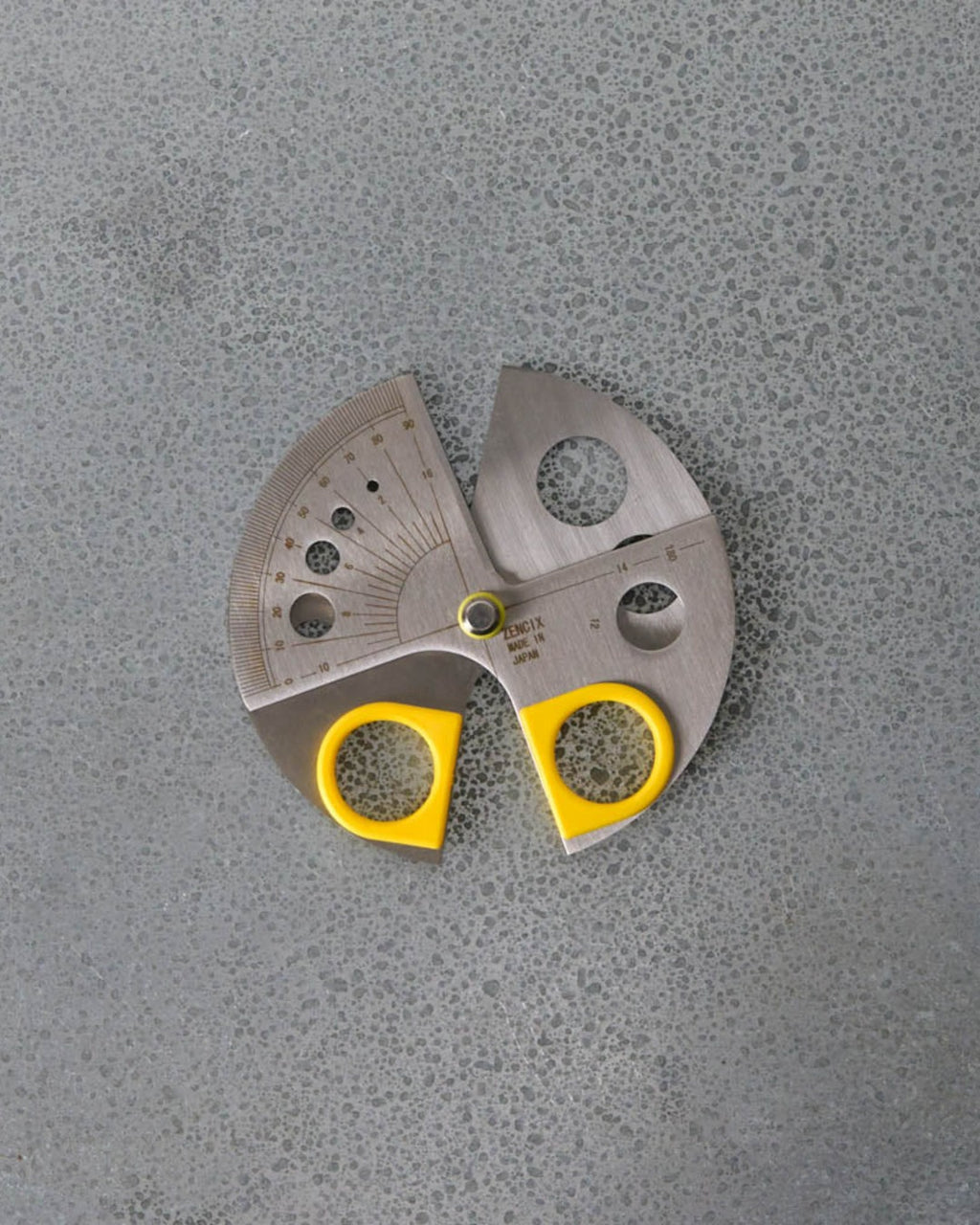 Ciseaux Cercle - Jaune
