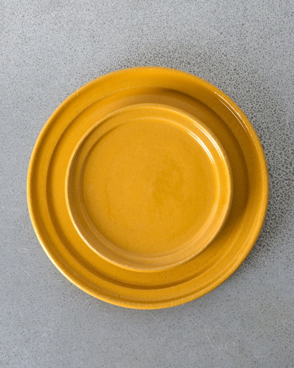 Studio M - Assiette Temps - Jaune