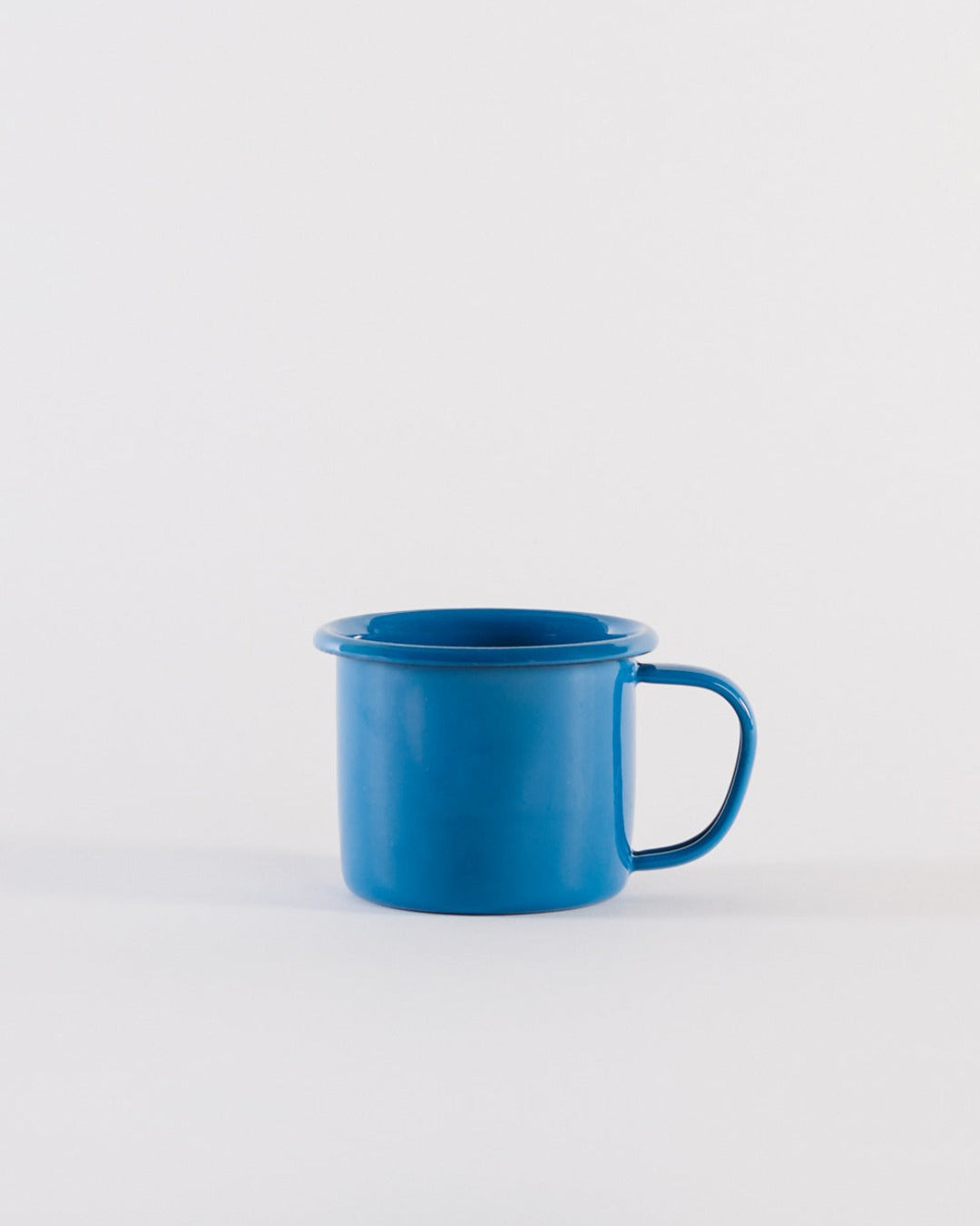 Elifle Enamelware - Hollow handle mug - Cobalt