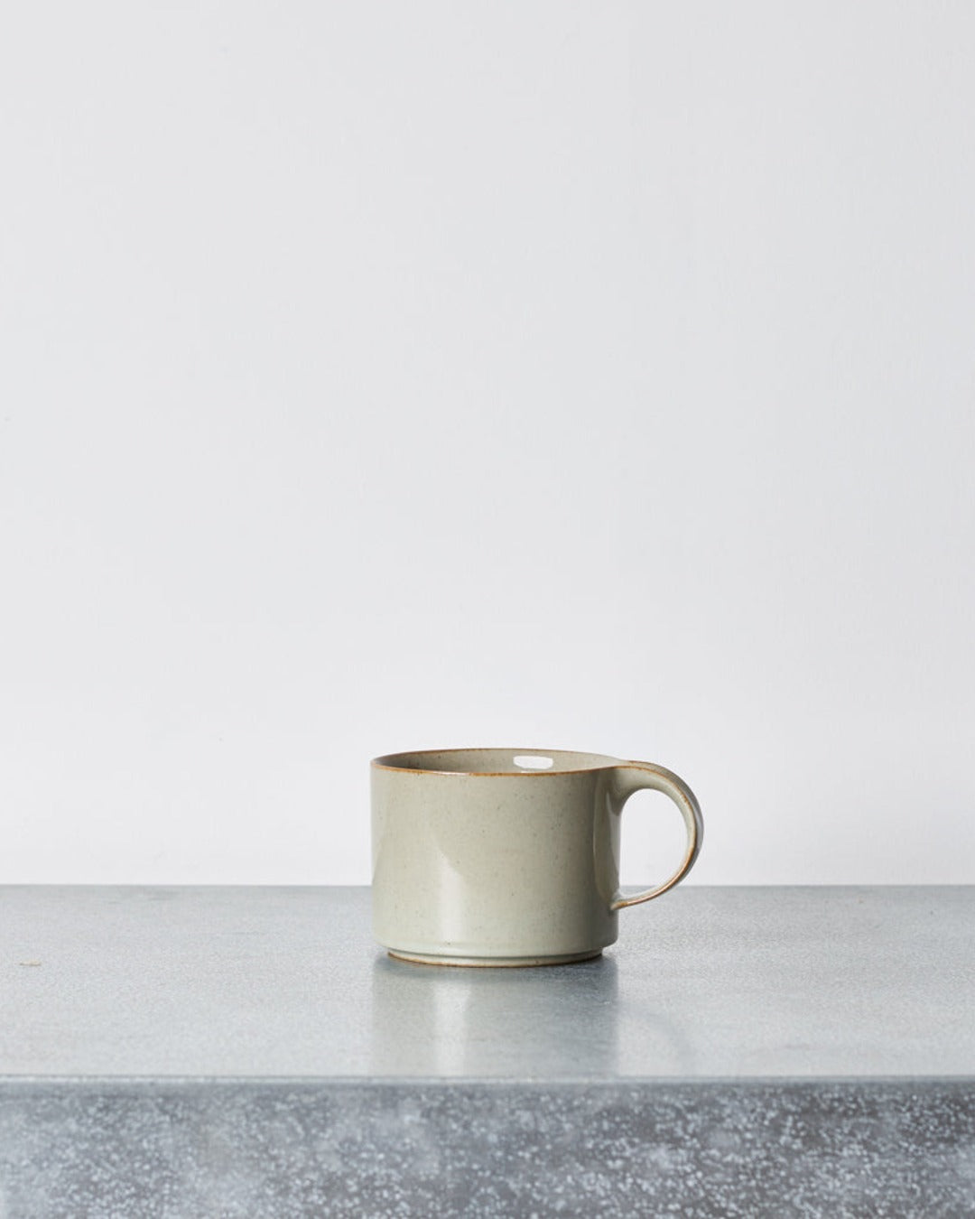 Ceramic Japan - Cup and saucer Moderato - Grey