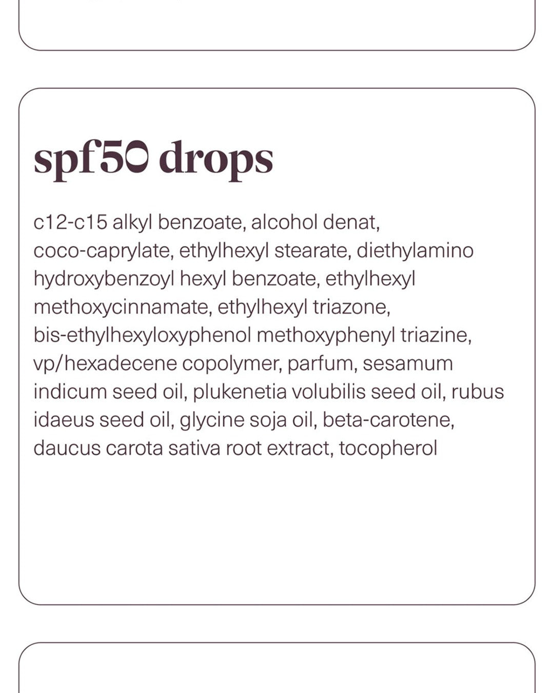 Prescription Skincare - SPF50 Drops