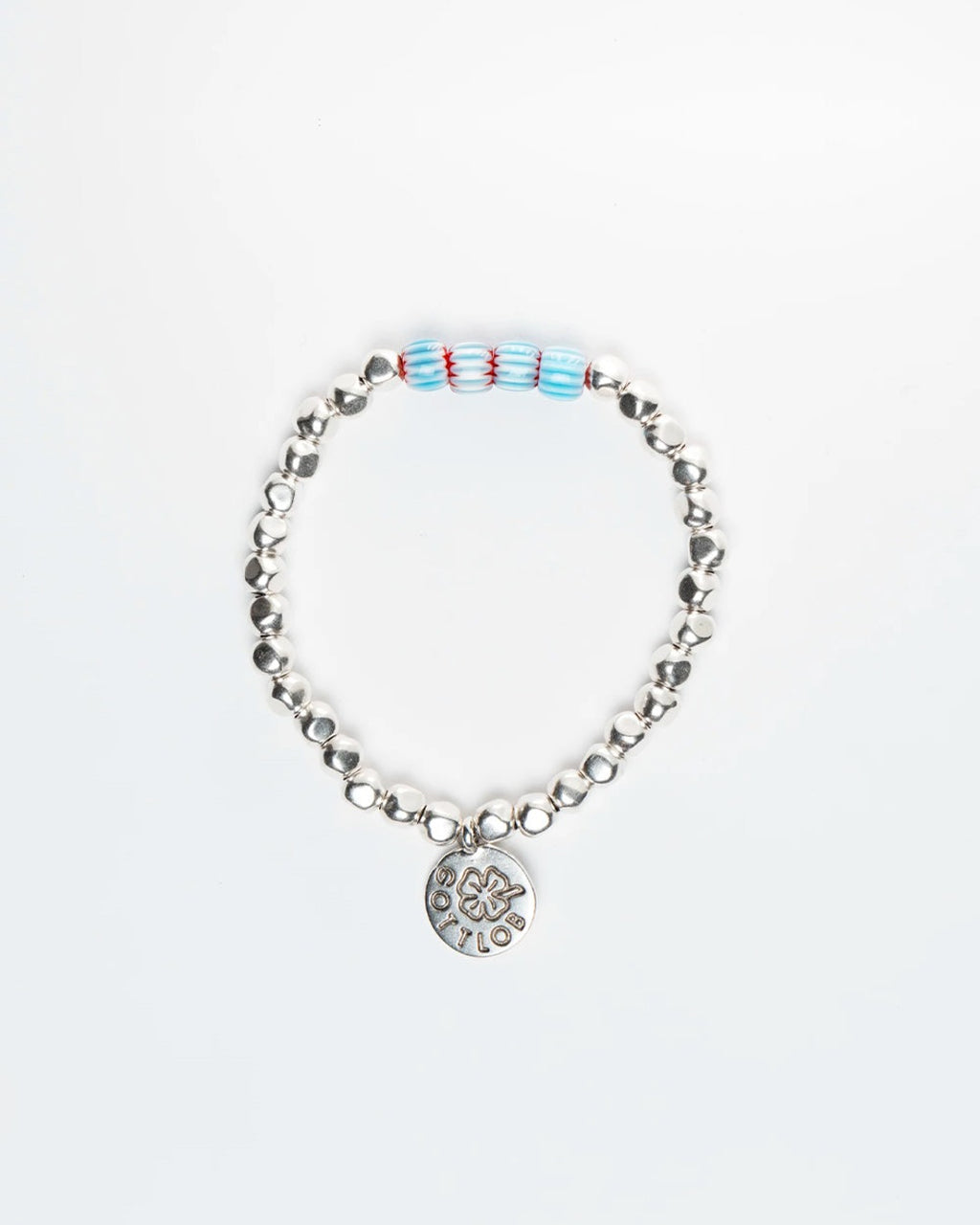 Gottlob - Bracelet Edition N° 2 - Turquoise & Rouge