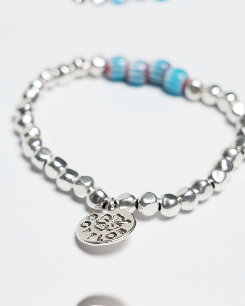 Gottlob - Bracelet Edition N° 2 - Turquoise & Rouge