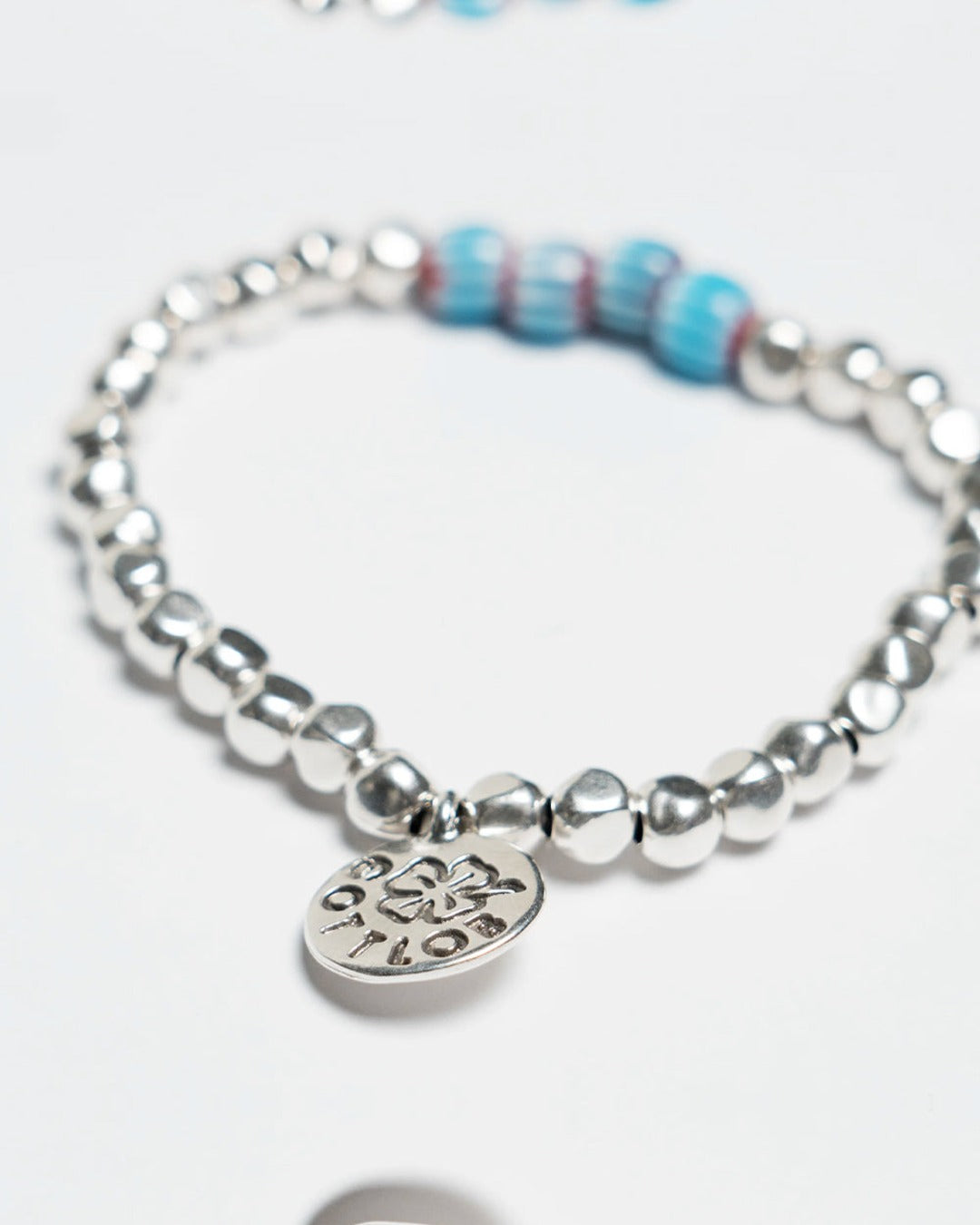 Gottlob - Bracelet Edition N° 2 - Turquoise & Rouge