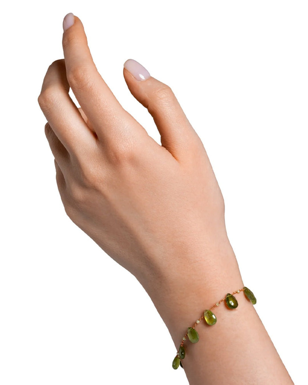 Ivarene - Bracelet Linwood Drops & Beads - Vesuvianite